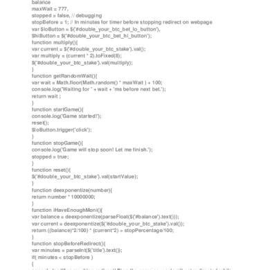 Download Freebitco.in 8888 Pk Roll Script .